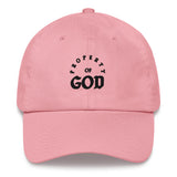 Multi Color Dad hat W/ Black Embroidery