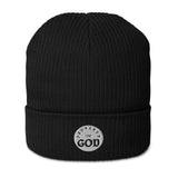 Organic ribbed beanie