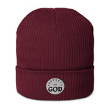 Organic ribbed beanie