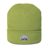 Organic ribbed beanie