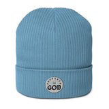 Organic ribbed beanie