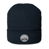 Organic ribbed beanie