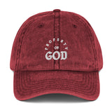 Multi Color Vintage Cotton Twill Cap