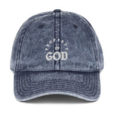 Multi Color Vintage Cotton Twill Cap