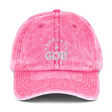 Multi Color Vintage Cotton Twill Cap