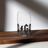 Can-shaped glass