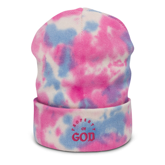 Tie-dye beanie