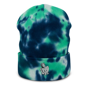 Tie-dye beanie