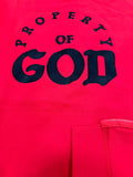 Red Embroidery Crew