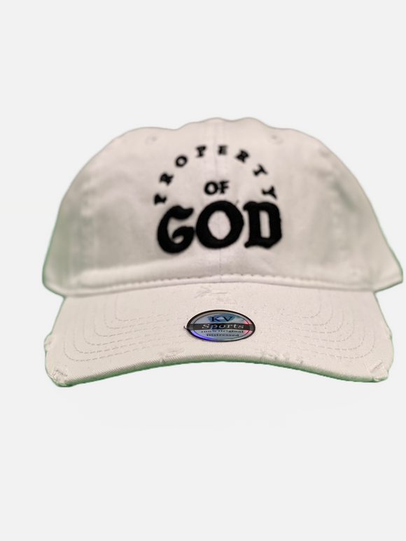 Distressed POG Dad Hat