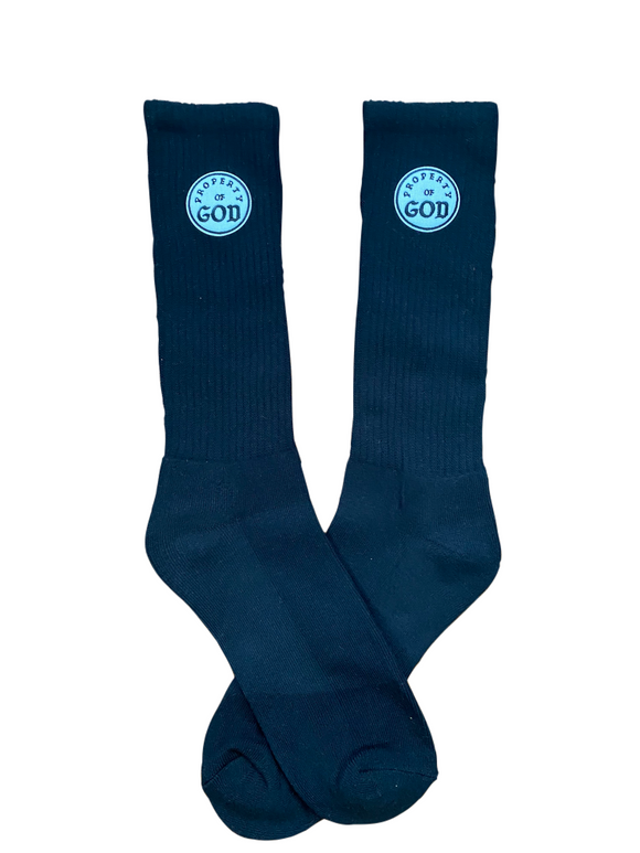 Black Athletic Socks