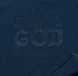 Black Embroidery Crew